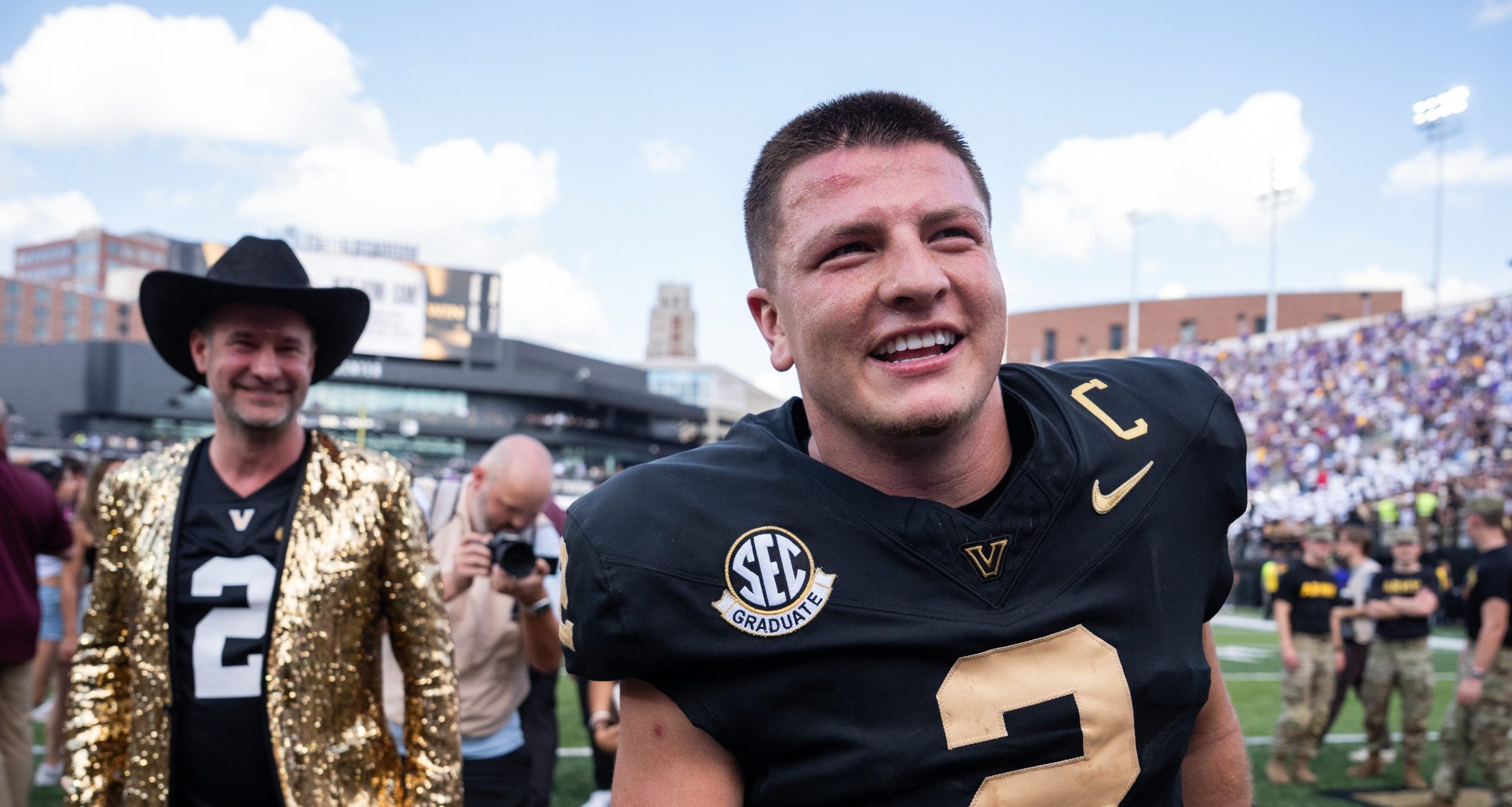 Diego Pavia ‘not able to’ speak with media following Vandy’s win over LSU