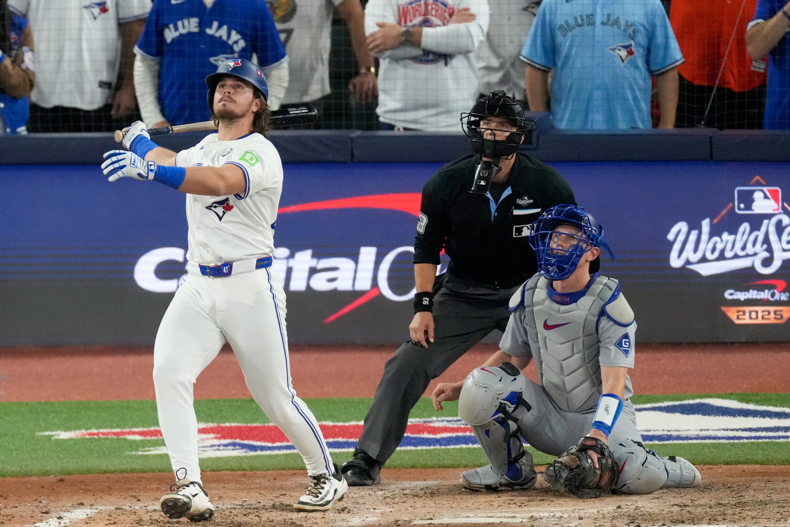 Blue Jays hero Addison Barger wanted no part of David Ortiz’s ‘My Dawg’ shirt