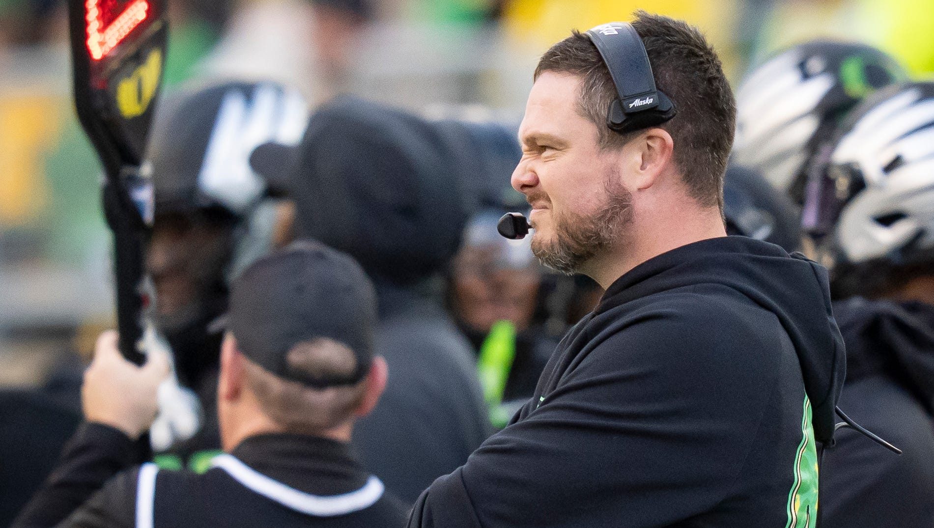 Dan Lanning has had it with questions about Oregon’s backup quarterback situation