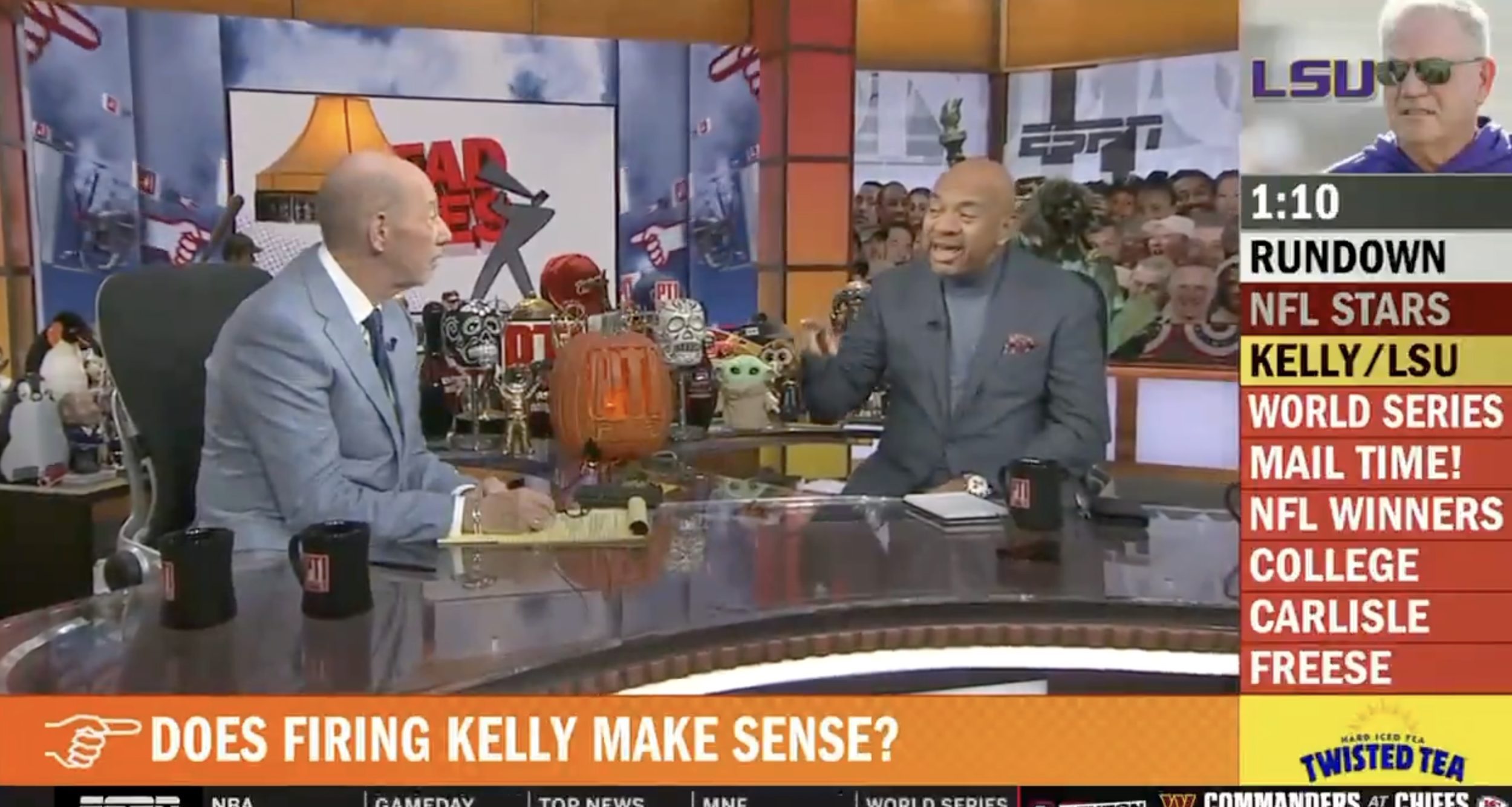 Michael Wilbon slams Brian Kelly following LSU firing: ‘He sort of got what was coming’