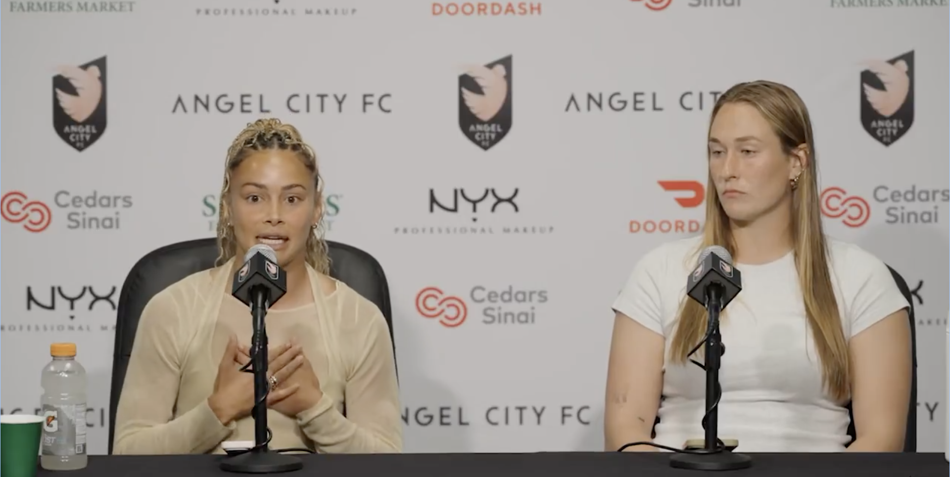 Angel City FC organization, team captain disavow defender Elizabeth Eddy’s Op-Ed