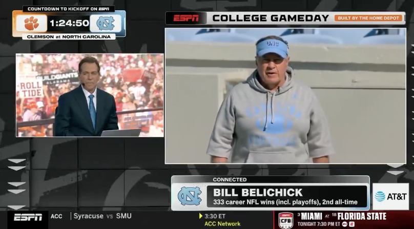Nick Saban tells Bill Belichick he’s ‘full of s—‘ in nicest way possible