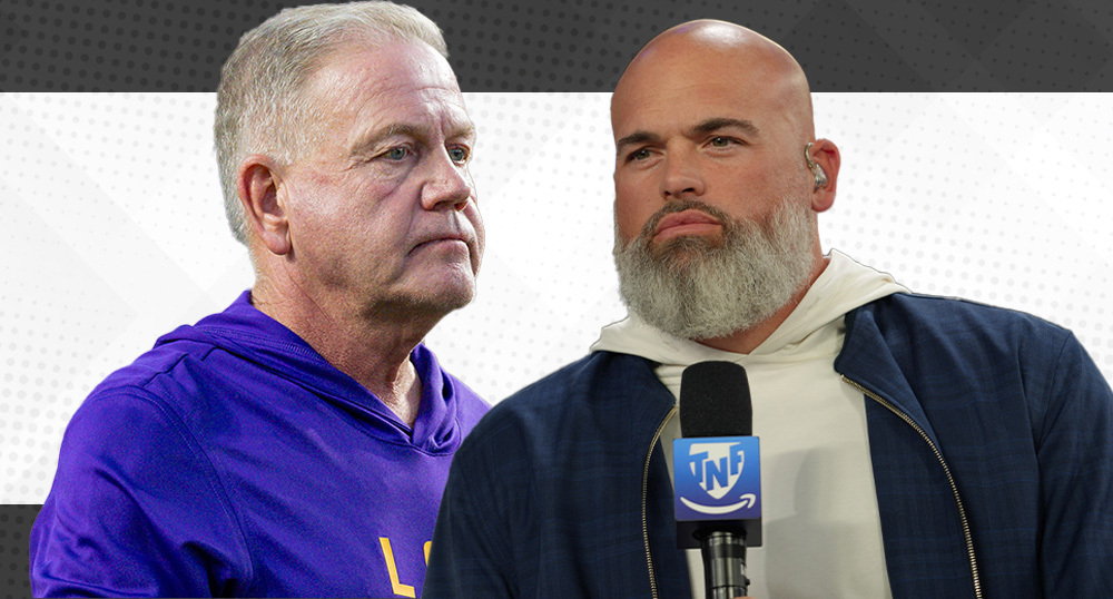 Andrew Whitworth shares how Brian Kelly snubbed him at LSU