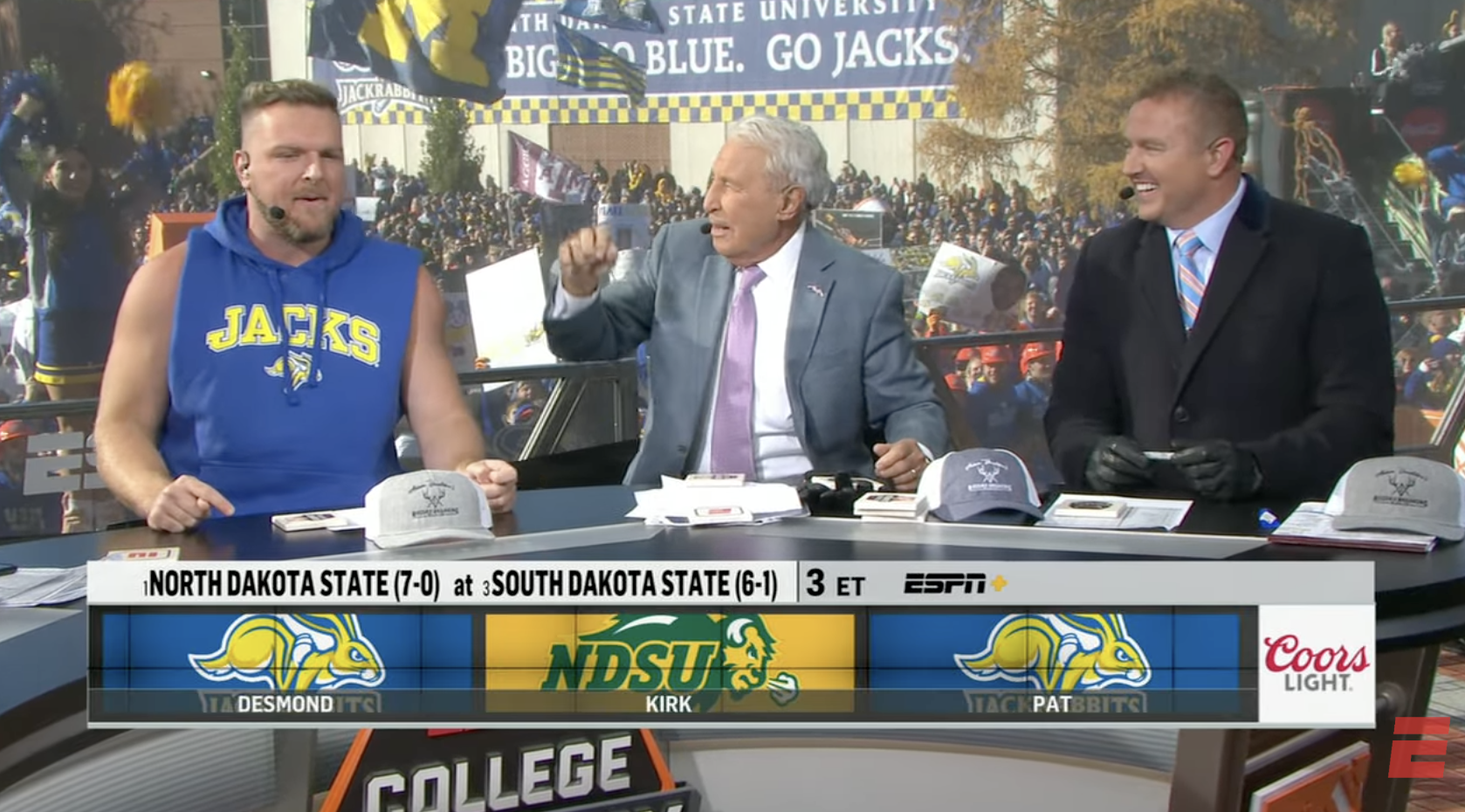 ‘College GameDay’ missed golden opportunity for triumphant South Dakota State return