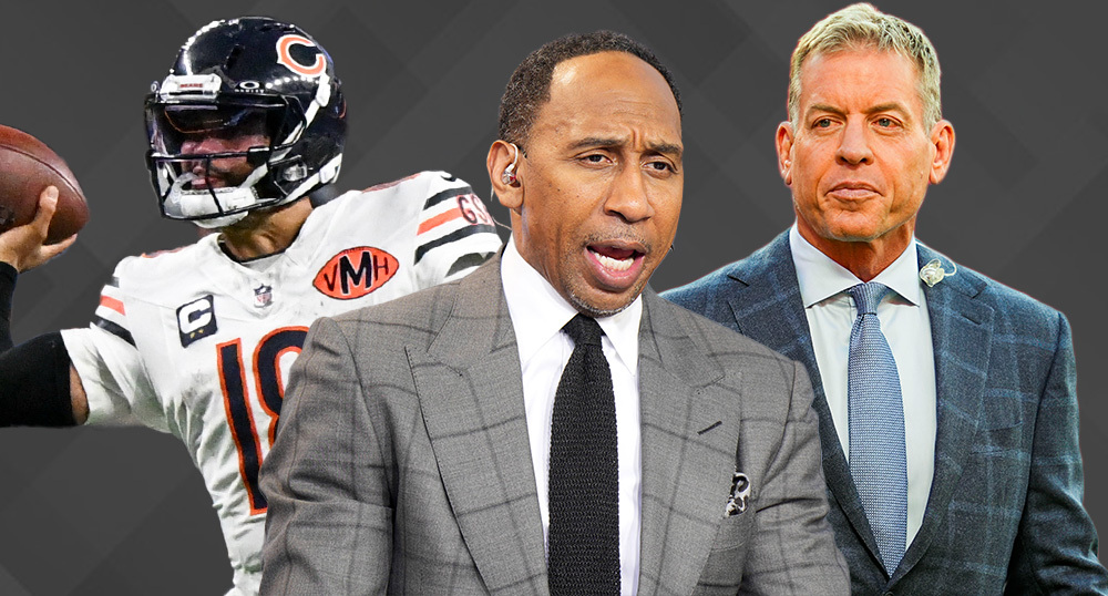 Stephen A. Smith tells Caleb Williams to ‘stand down’ against Troy Aikman