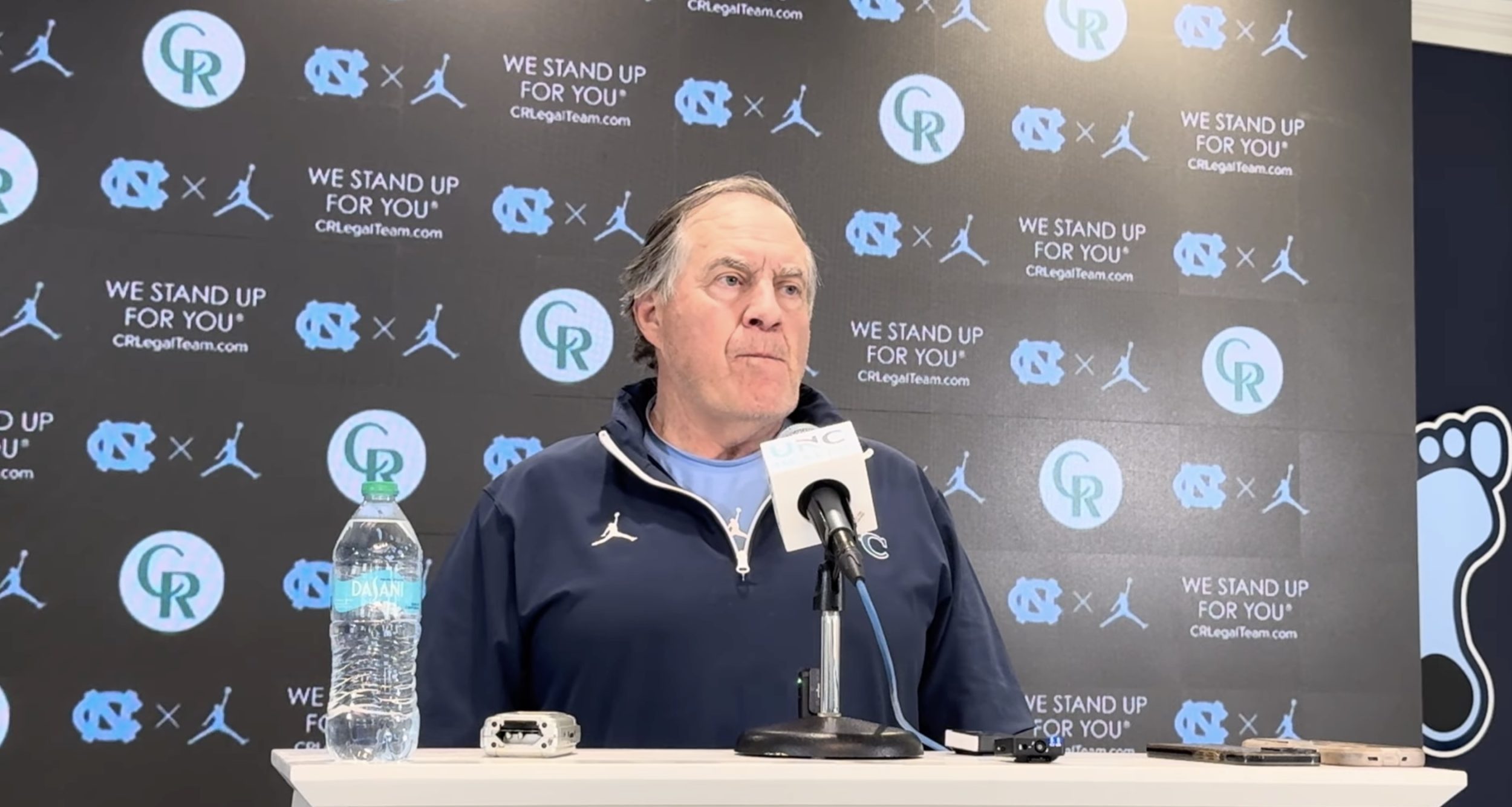 Bill Belichick sidesteps question about NY Post story, Jordon Hudson suing Pablo Torre