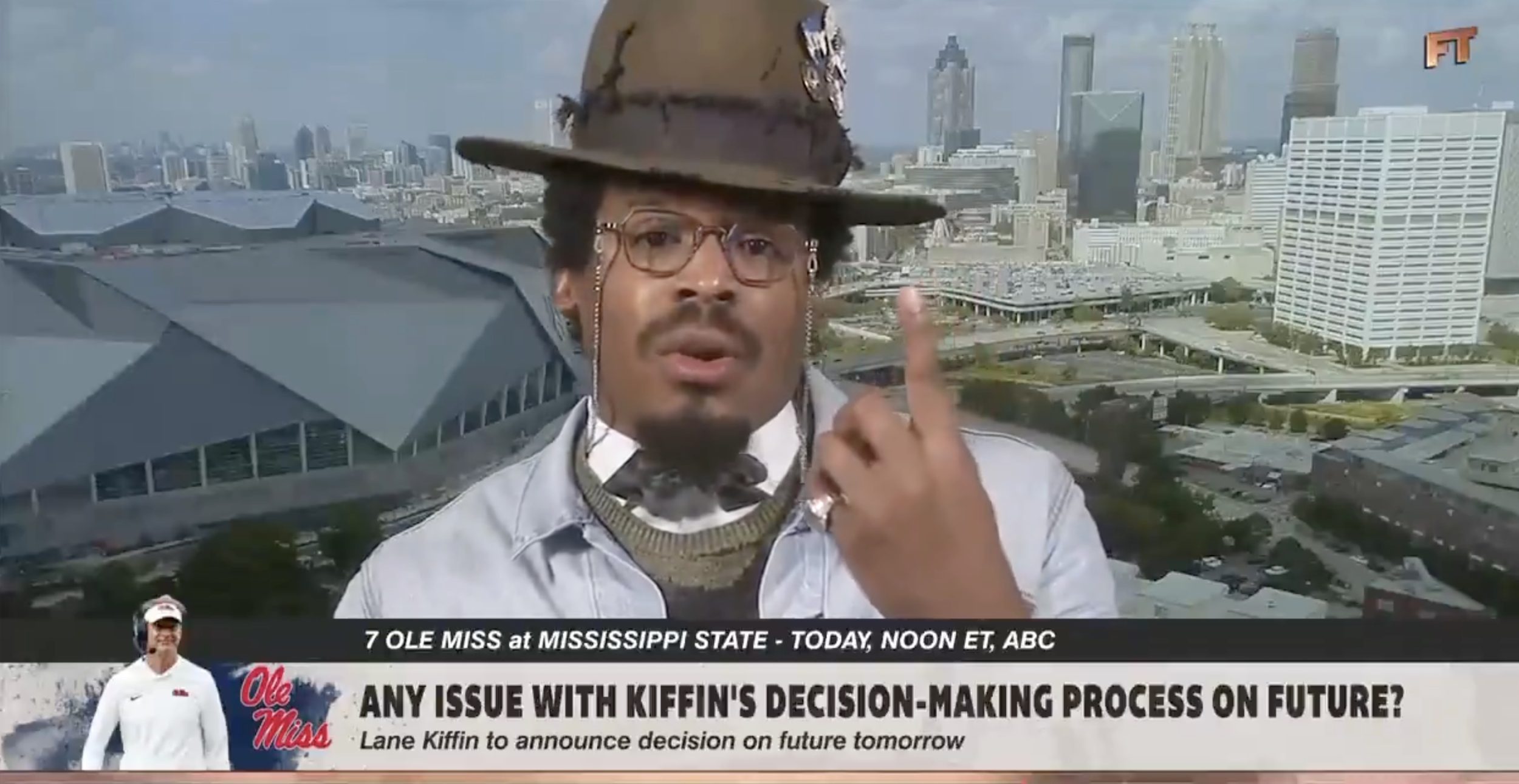 Cam Newton compares Lane Kiffin’s decision to LeBron James, implores him to stay at Ole Miss