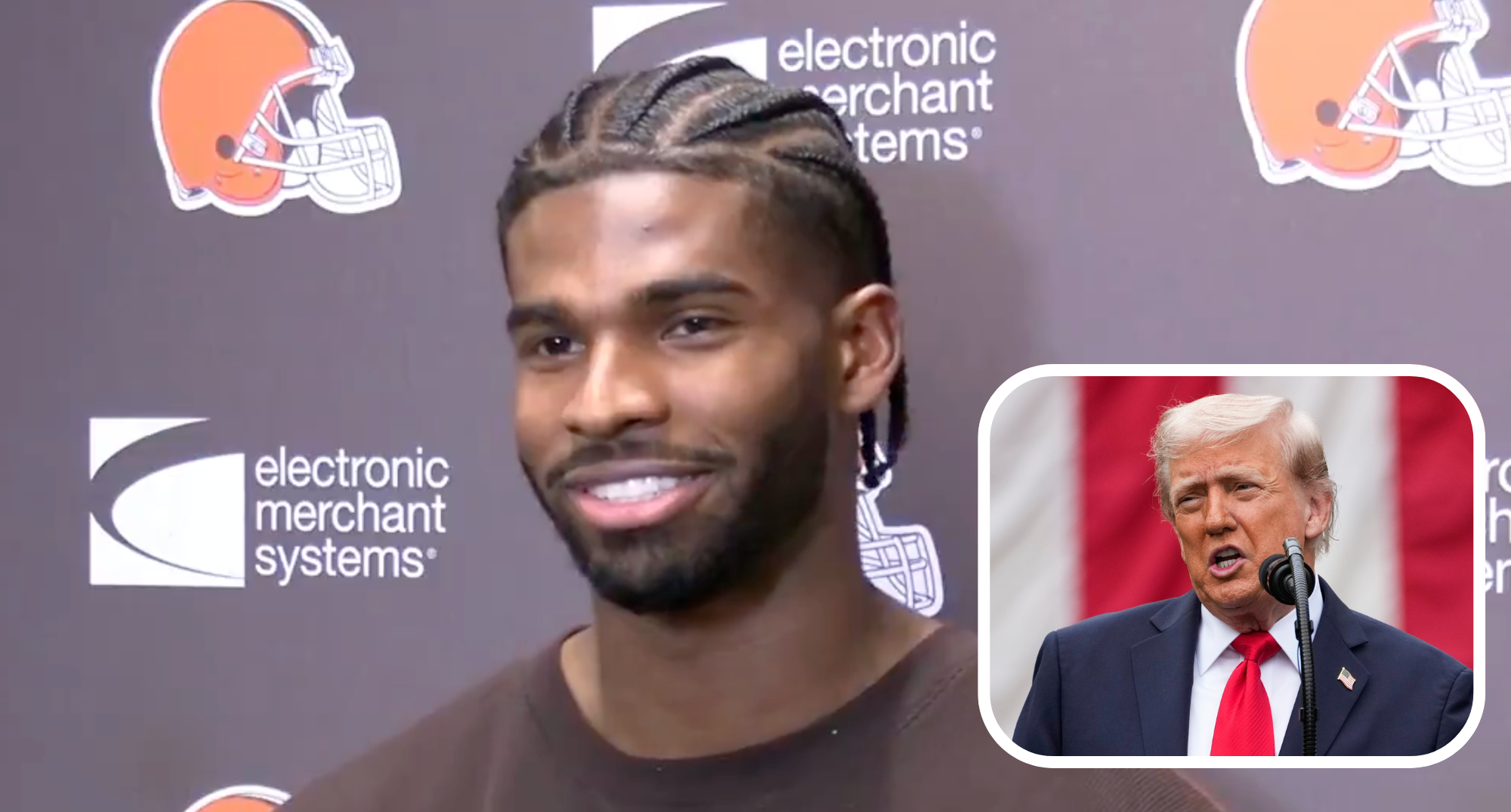 Browns’ Shedeur Sanders ‘thankful’ for support from Donald Trump