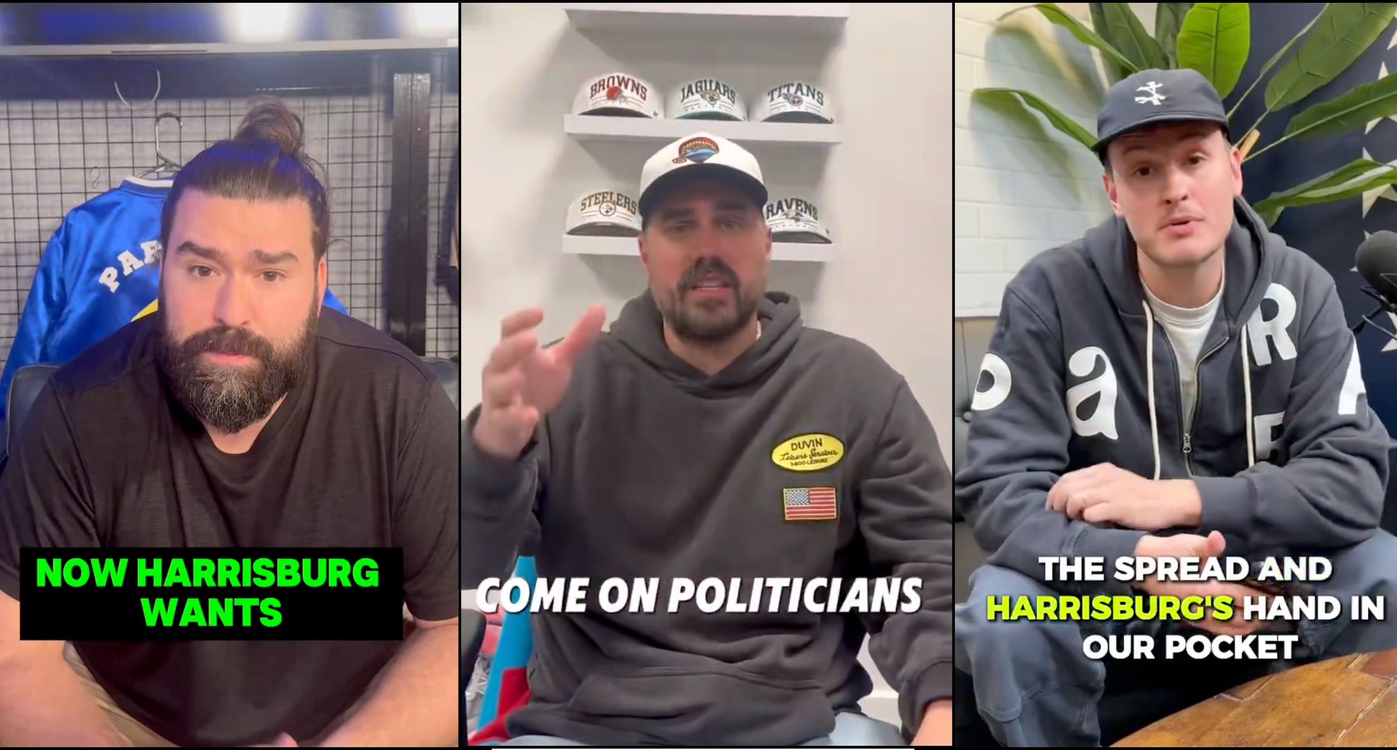Barstool talents’ anti-tax videos raise questions about company’s lobbying status