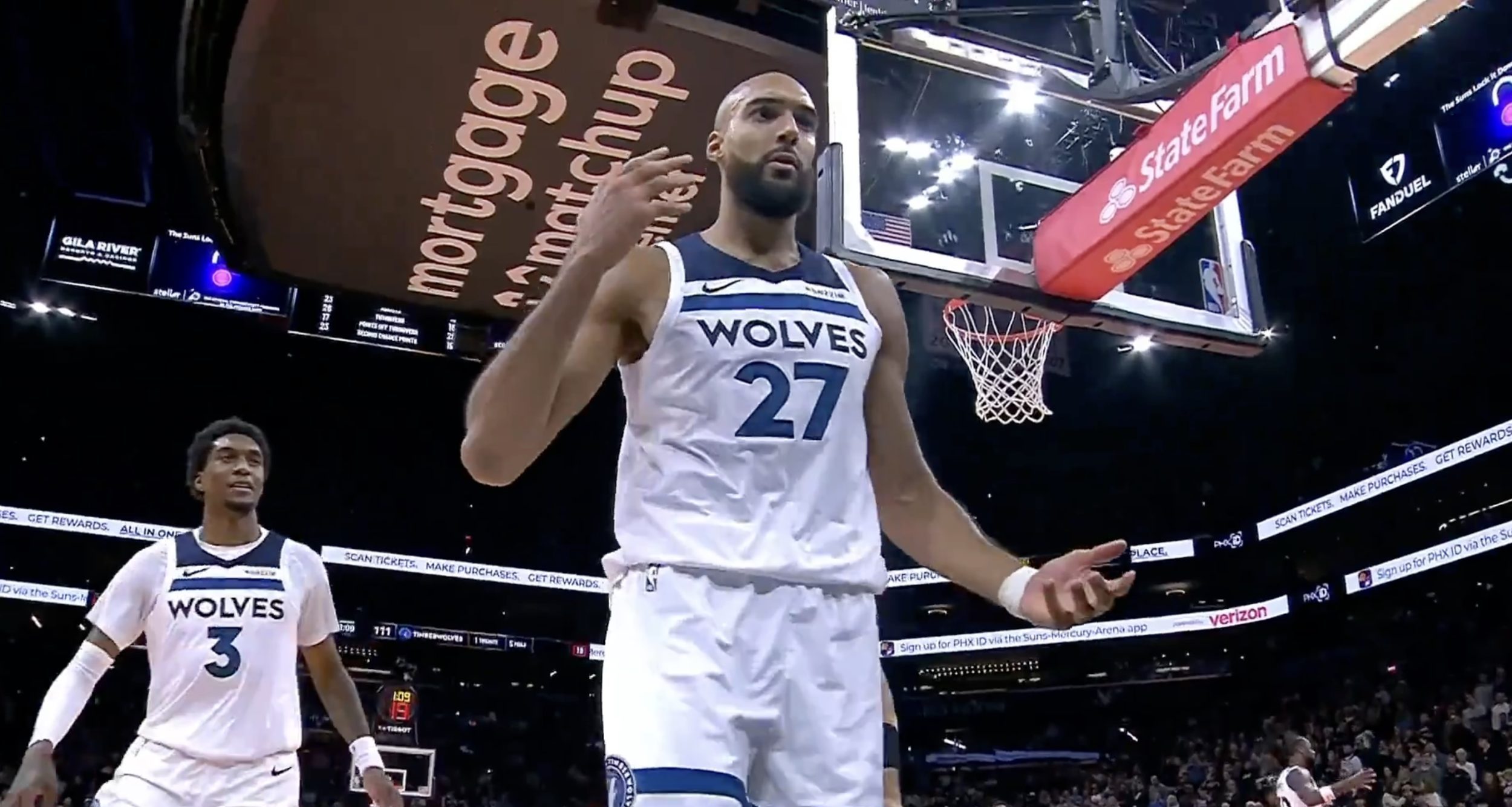 Suns announcer calls out Rudy Gobert with Draymond Green-tinged diss