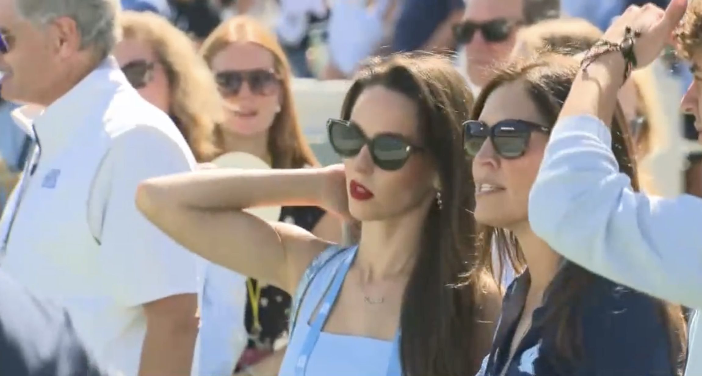 Jordon Hudson shades Pablo Torre report with ‘banned’ necklace