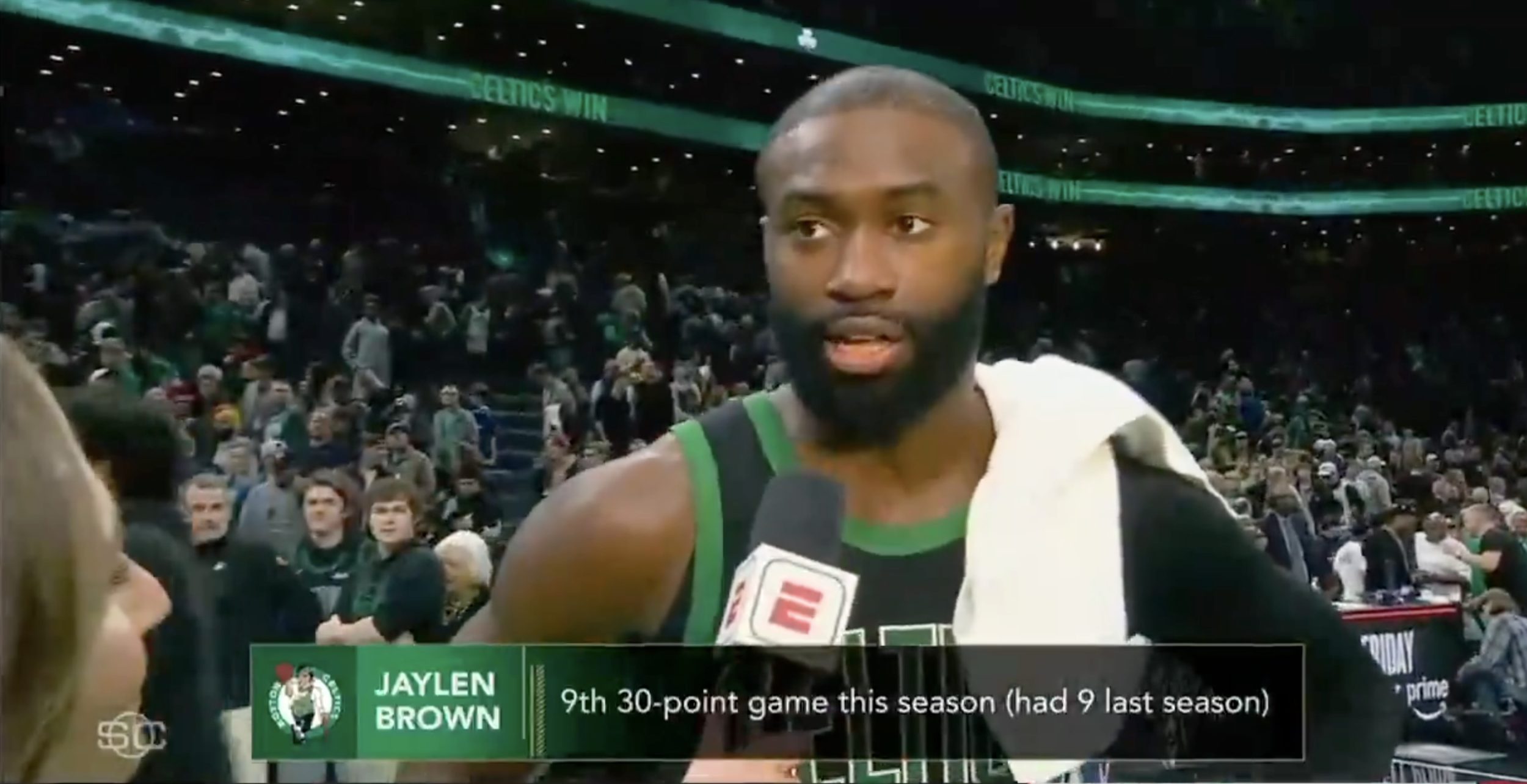 Jaylen Brown drops F-bomb on ESPN following win over Pistons: ‘Ball don’t f*cking lie’