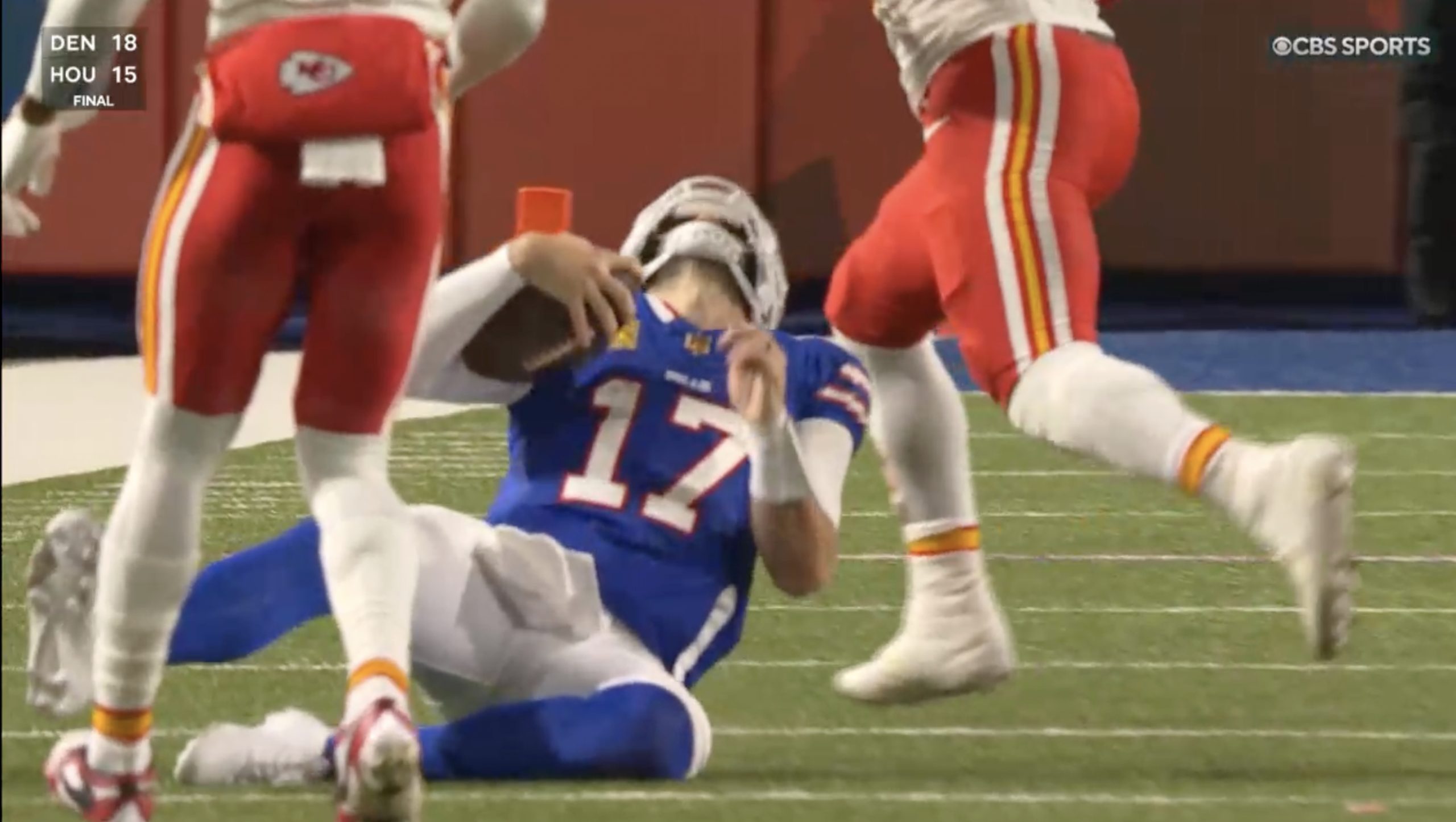 Jim Nantz, Tony Romo call out Josh Allen ‘Hollywood’ acting in Chiefs-Bills