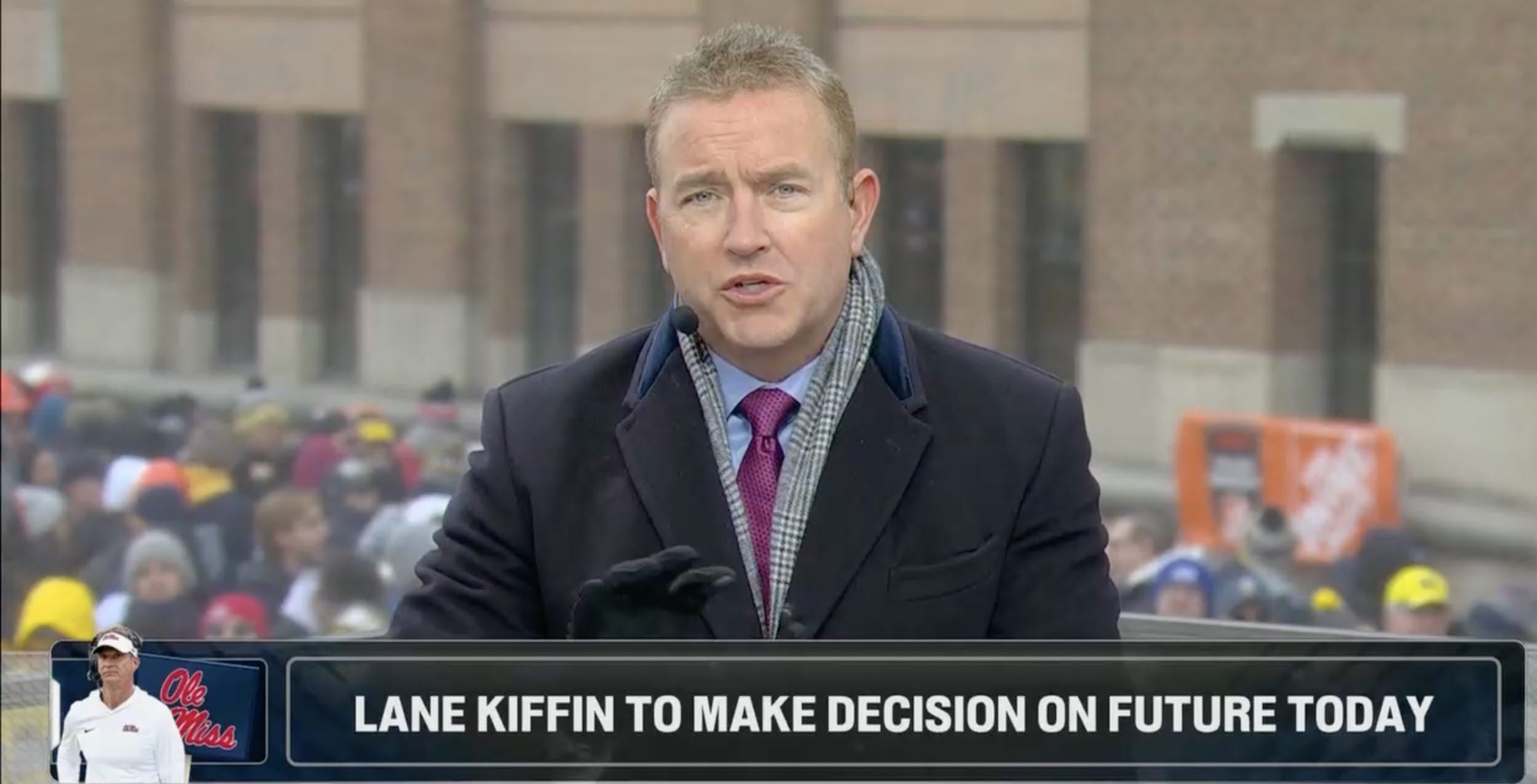 Kirk Herbstreit thinks Ole Miss should let Lane Kiffin coach in CFP even if he leaves for LSU