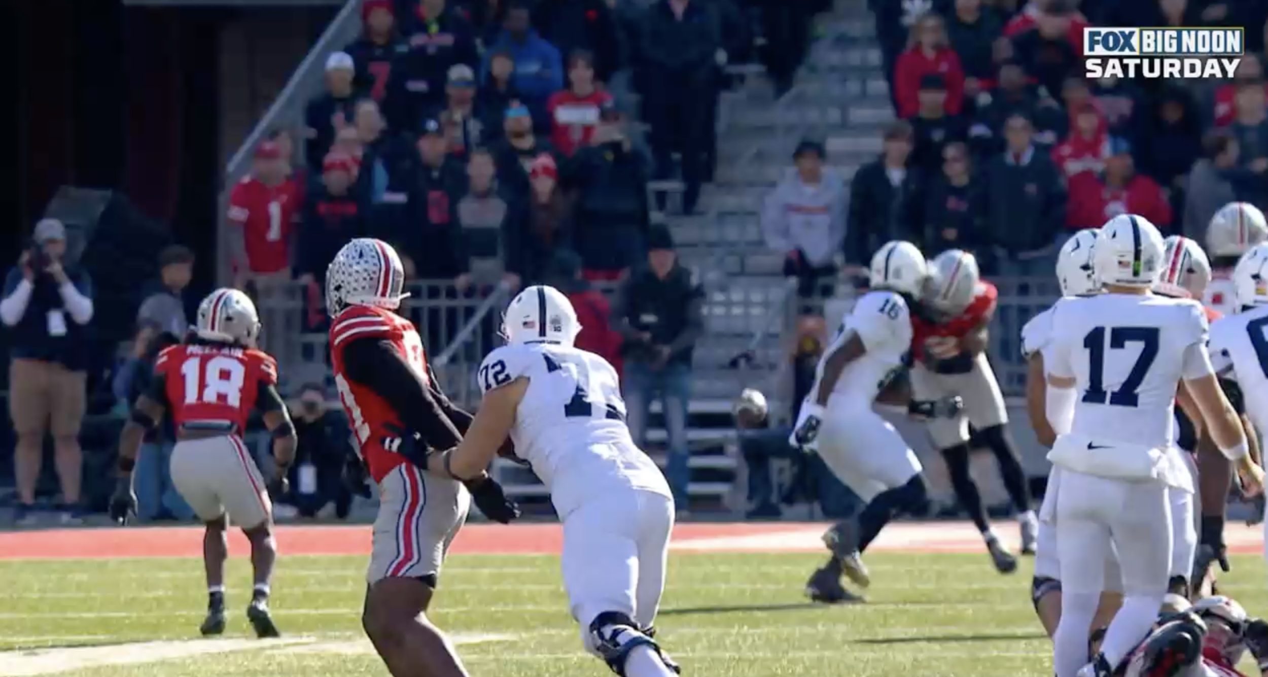 Fox’s Mike Pereira disagreed with Ohio State targeting call reversal: ‘This is why they put the rule in’