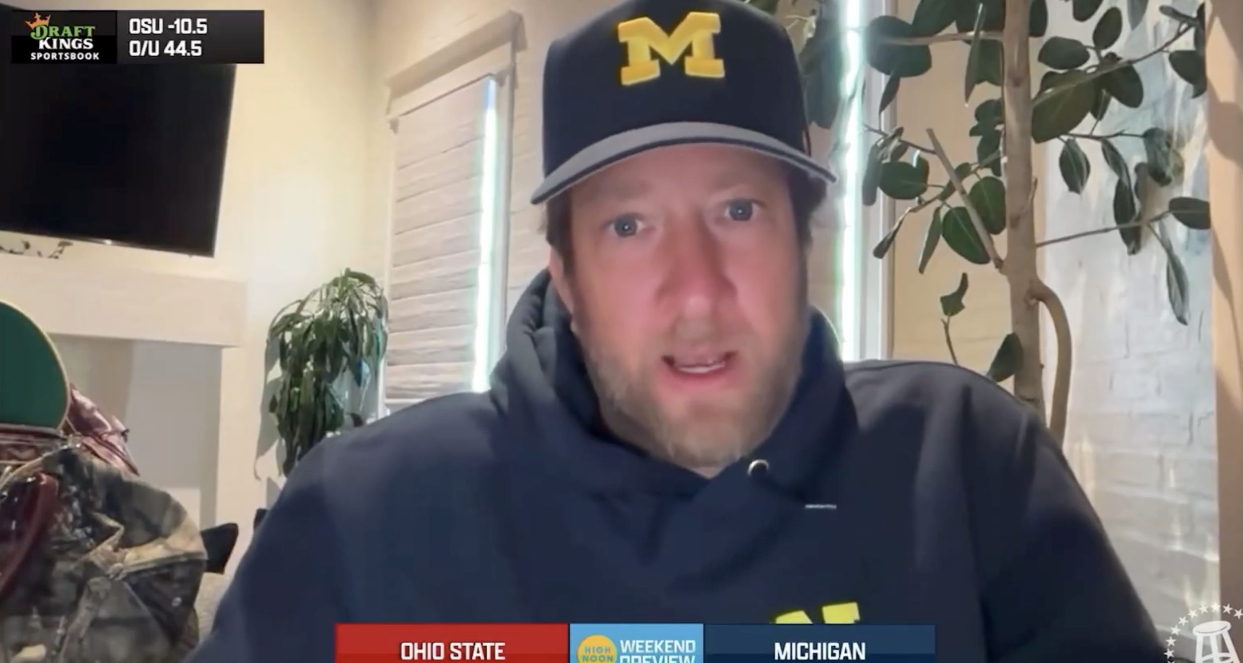 Dave Portnoy, Barstool Tate get personal over Michigan-Ohio State livestream snub