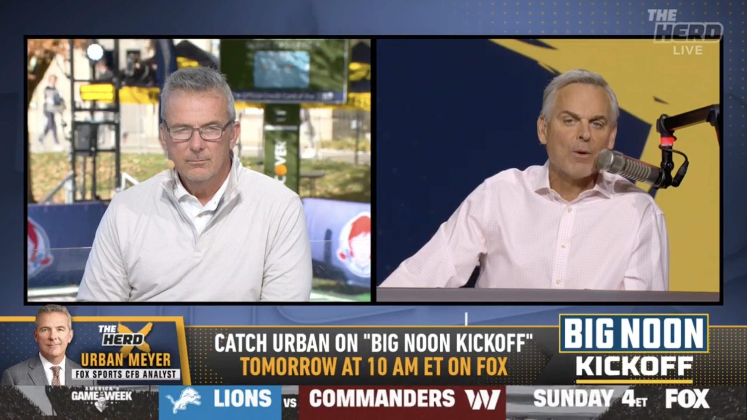 Urban Meyer on The Herd with Colin Cowherd