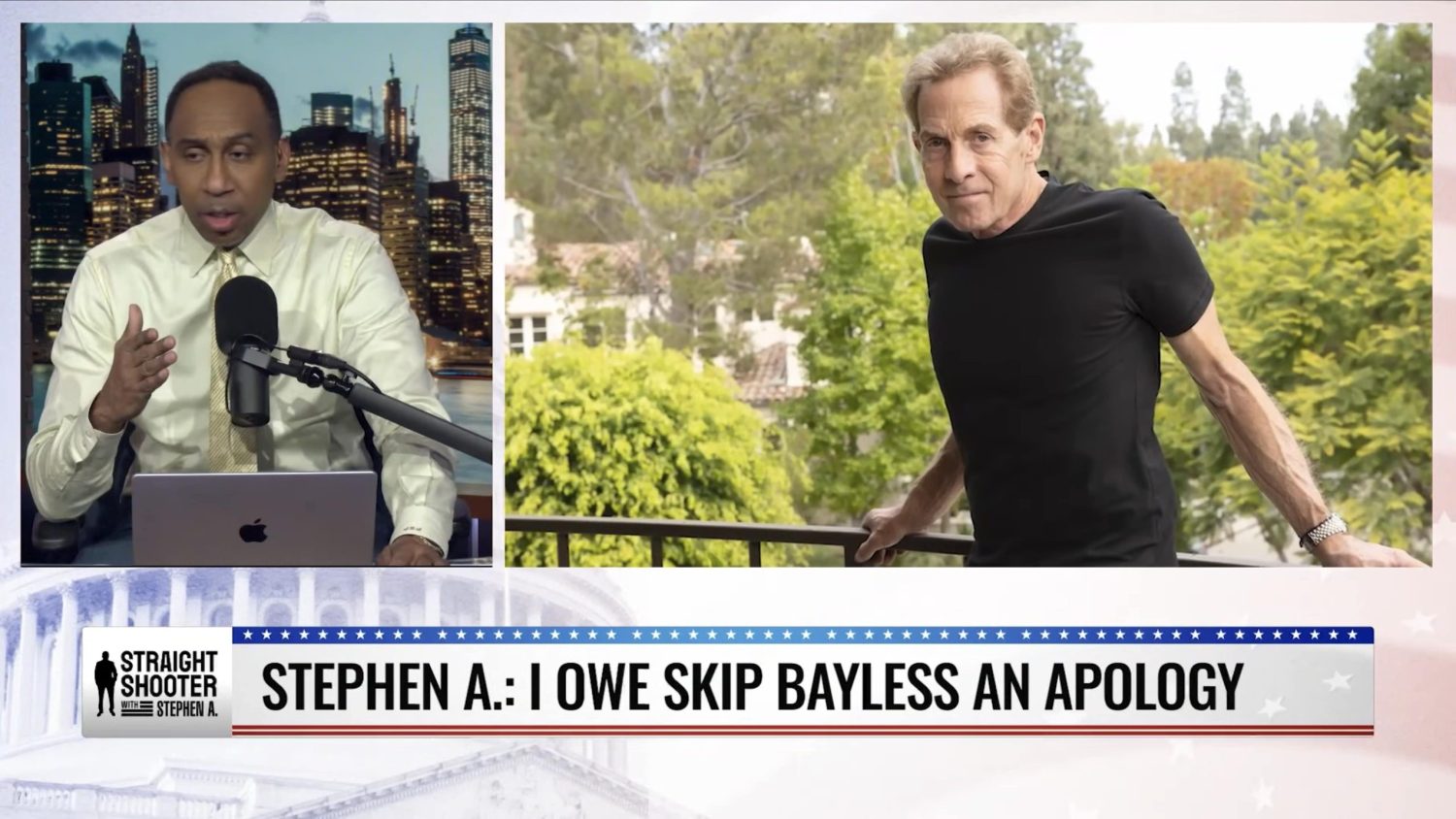 Stephen A. Smith issues public apology to Skip Bayless