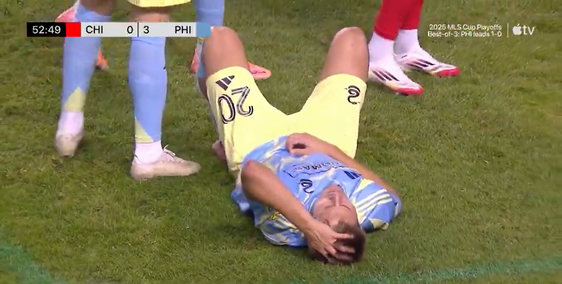 Chicago Fire announcer suggests Philadelphia Union players deserve to get ‘clocked’