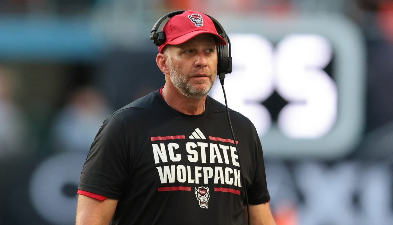 Reporter asks NC State’s Dave Doeren bizarre question about his birthday after blowout loss to Miami