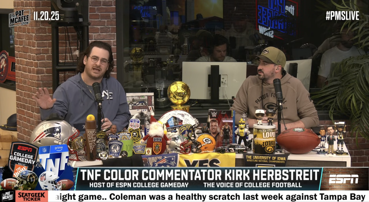 ‘McAfee’ producer Boston Connor takes shot at Cam Newton, ‘First Take’ for ‘weird’ Drake Maye argument