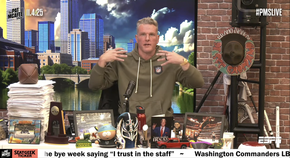 Pat McAfee on YouTube TV and Disney dispute