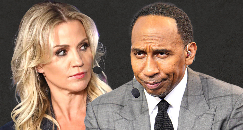 Michelle Beadle and Stephen A. Smith