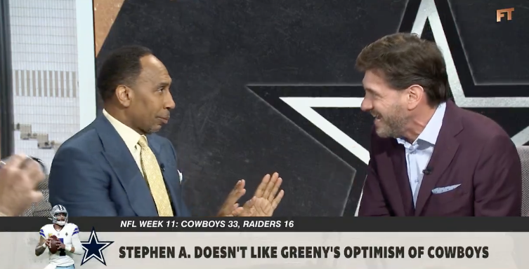 Mike Greenberg crashed ‘First Take’ to troll Stephen A. Smith about the Dallas Cowboys