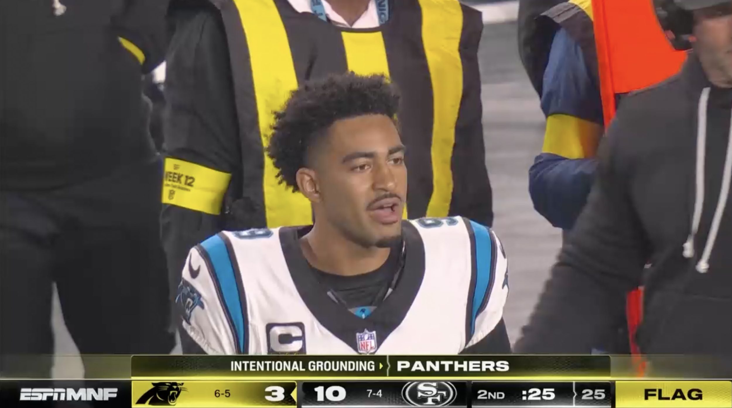 Joe Buck, Troy Aikman weren’t having Russell Yurk’s intentional grounding explanation