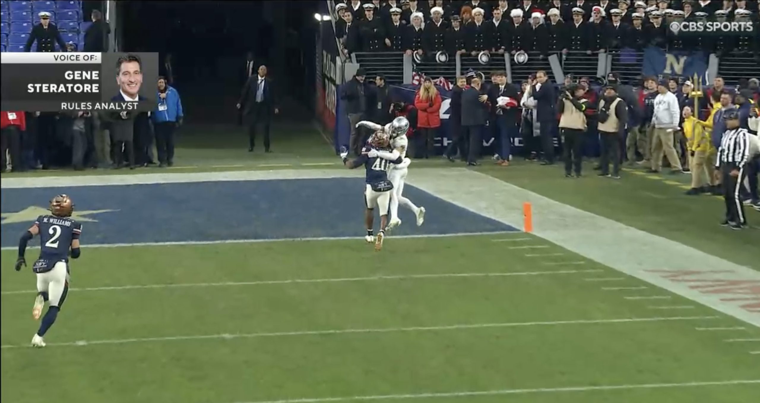 Gary Danielson, Gene Steratore ‘surprised’ by no-call in Army-Navy game