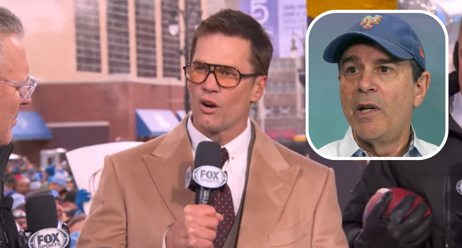 Tom Brady and Richie Zyontz