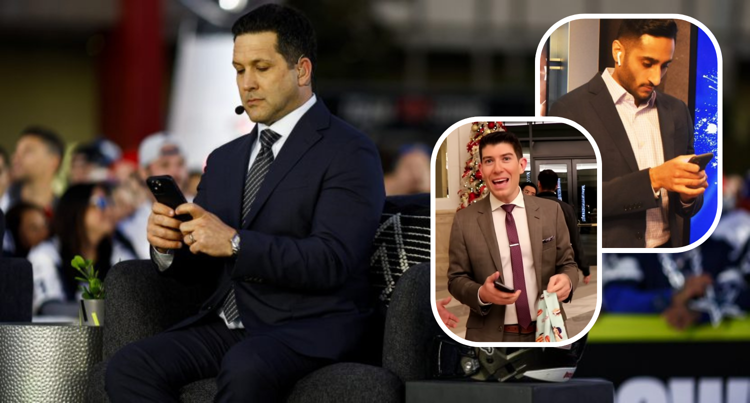 Adam Schefter, Jeff Passan, Shams Charania