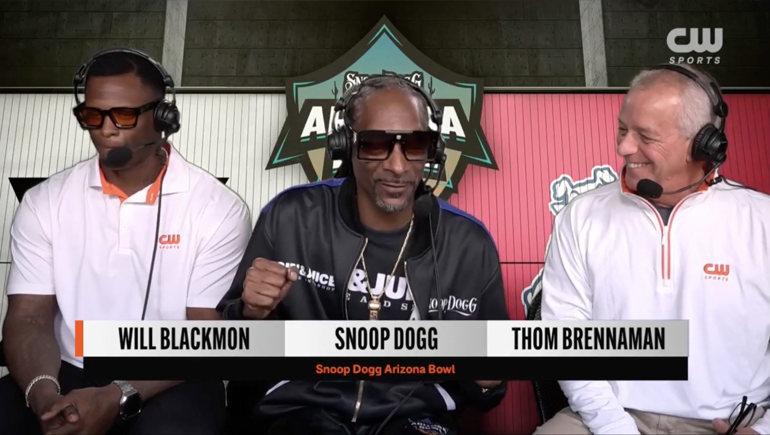 Snoop Dogg wants 24 CFP teams, experiences Thom Brennaman announcer jinx