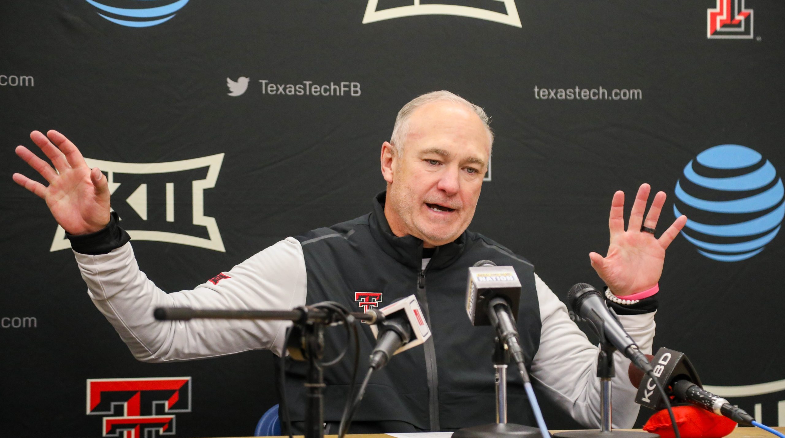 Texas Tech’s Joey McGuire pushes back on Notre Dame: ‘Be in a conference and you’re in the playoffs’