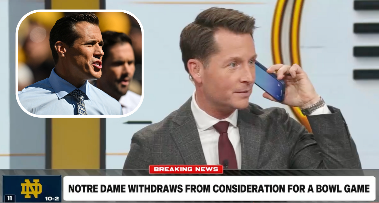 Fox’s Brady Quinn calls out ESPN over Notre Dame bowl withdrawal criticism