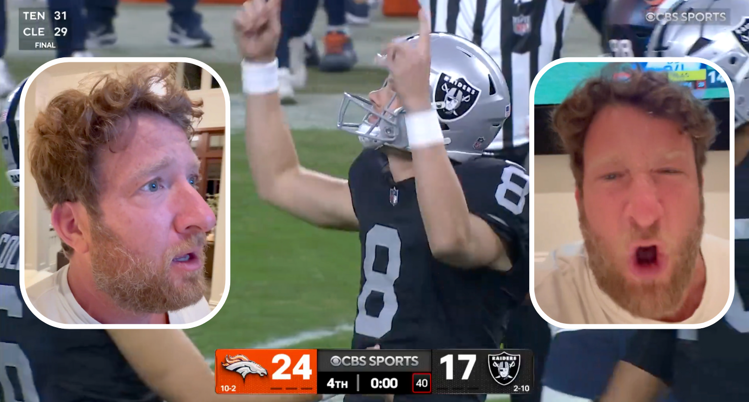 Dave Portnoy apoplectic over Raiders bad beat, calls for investigation Dave Portnoy apoplectic over Raiders bad beat, calls for investigation