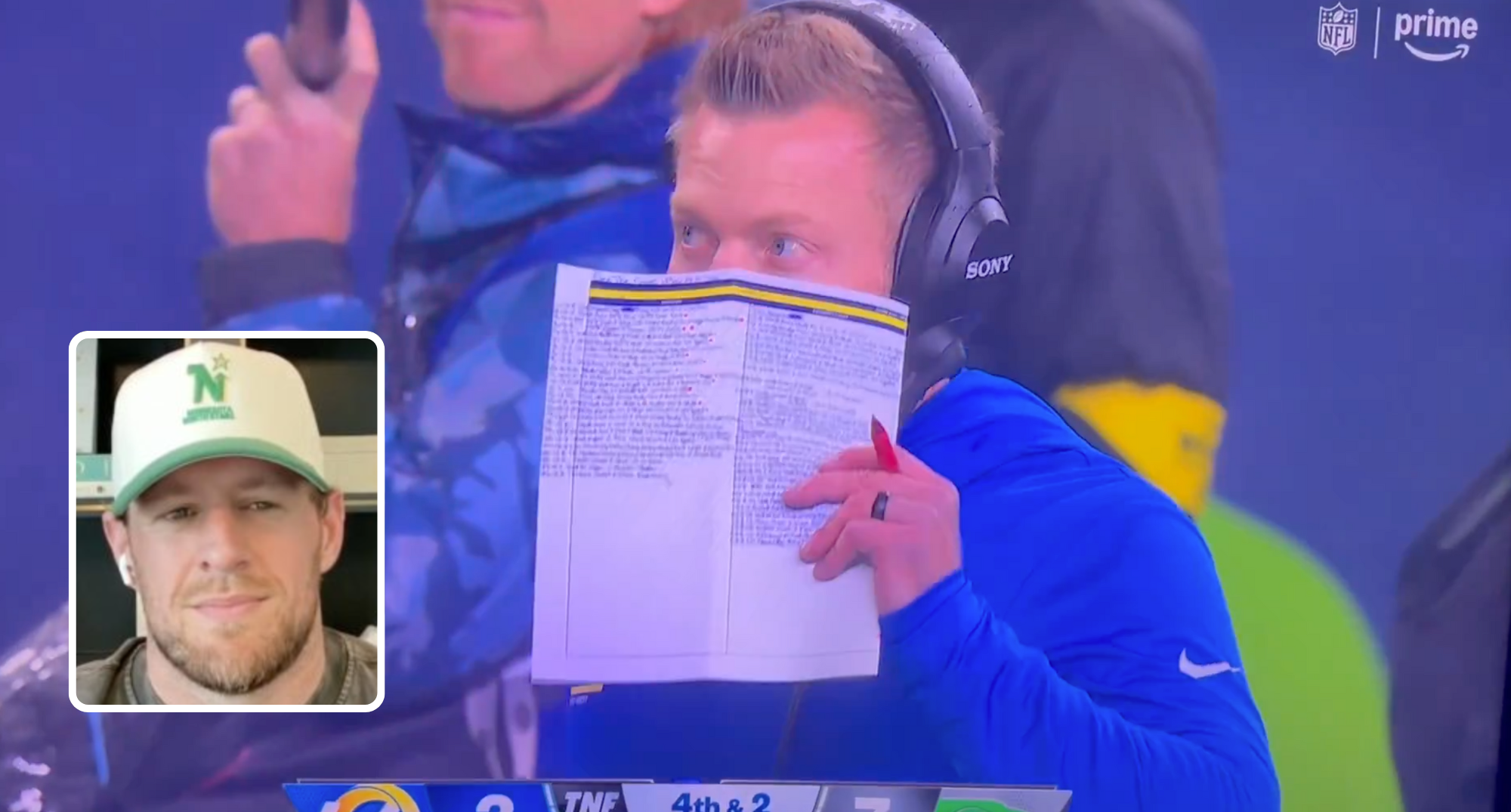 J.J. Watt Sean McVay