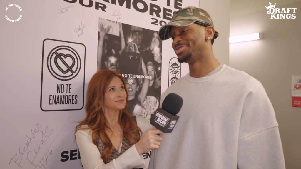 Rachel Nichols asked OKC star Shai Gilgeous-Alexander about the child A'ja Wilson and Bam Adebayo might have, and the couple weren't pleased.