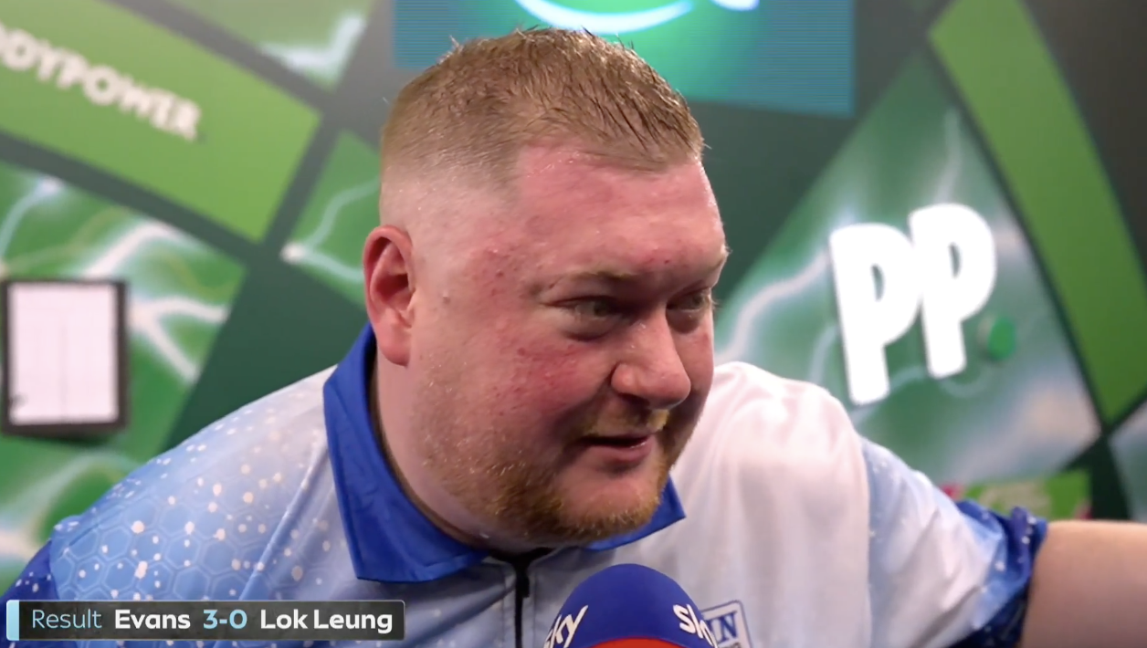 Ricky Evans darts gravy