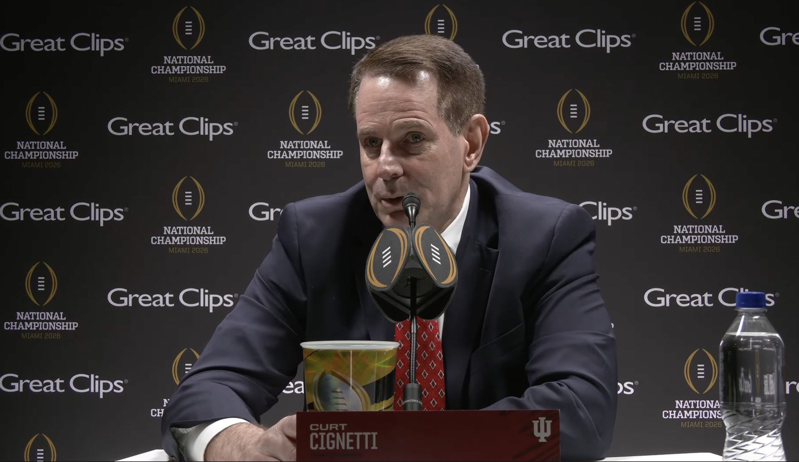 Indiana HC Curt Cignetti: ‘I’m not an NFL guy’