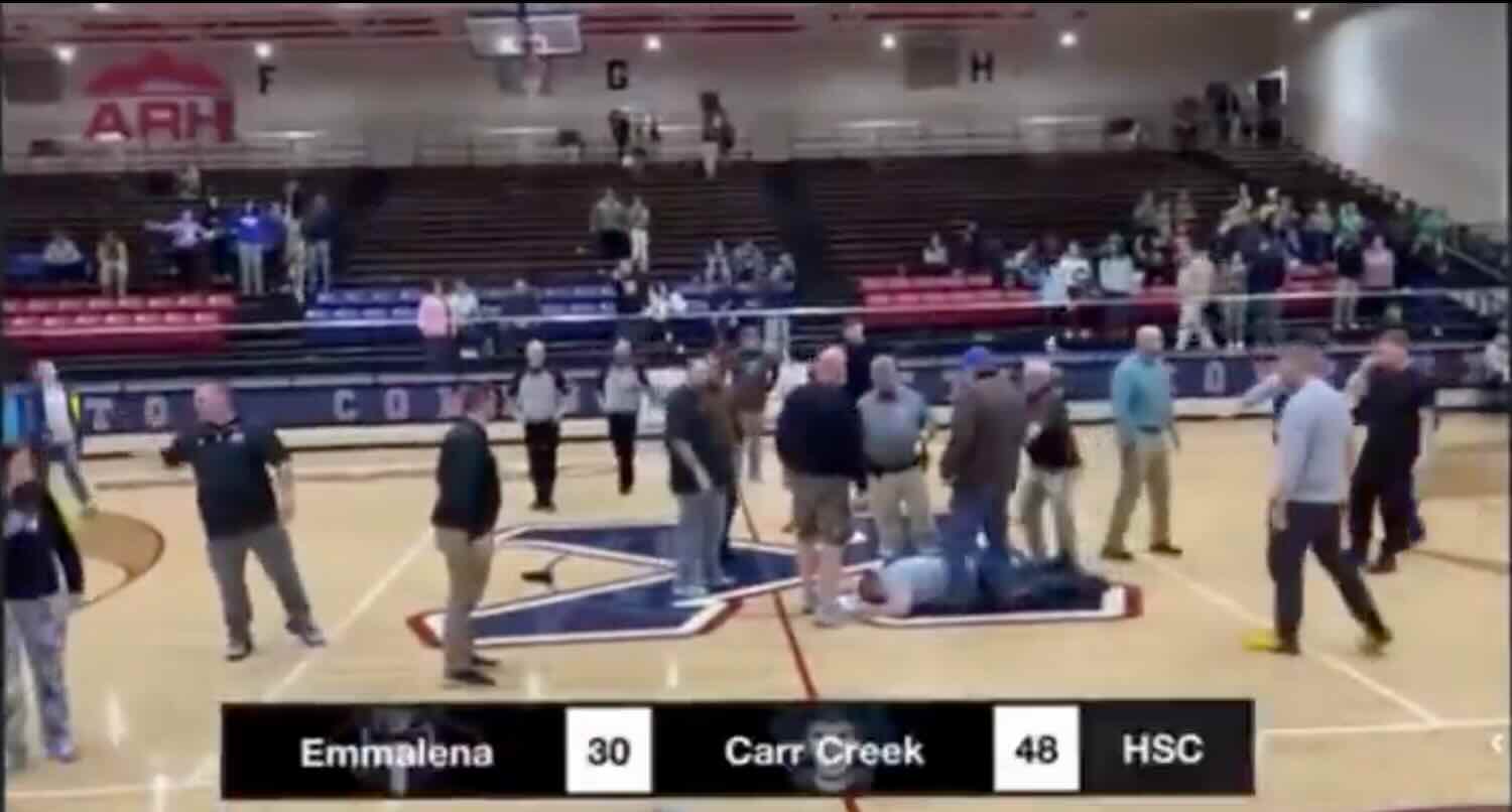 Announcers calmly call brawl during Kentucky middle school basketball game: ‘They just tased Ryan’