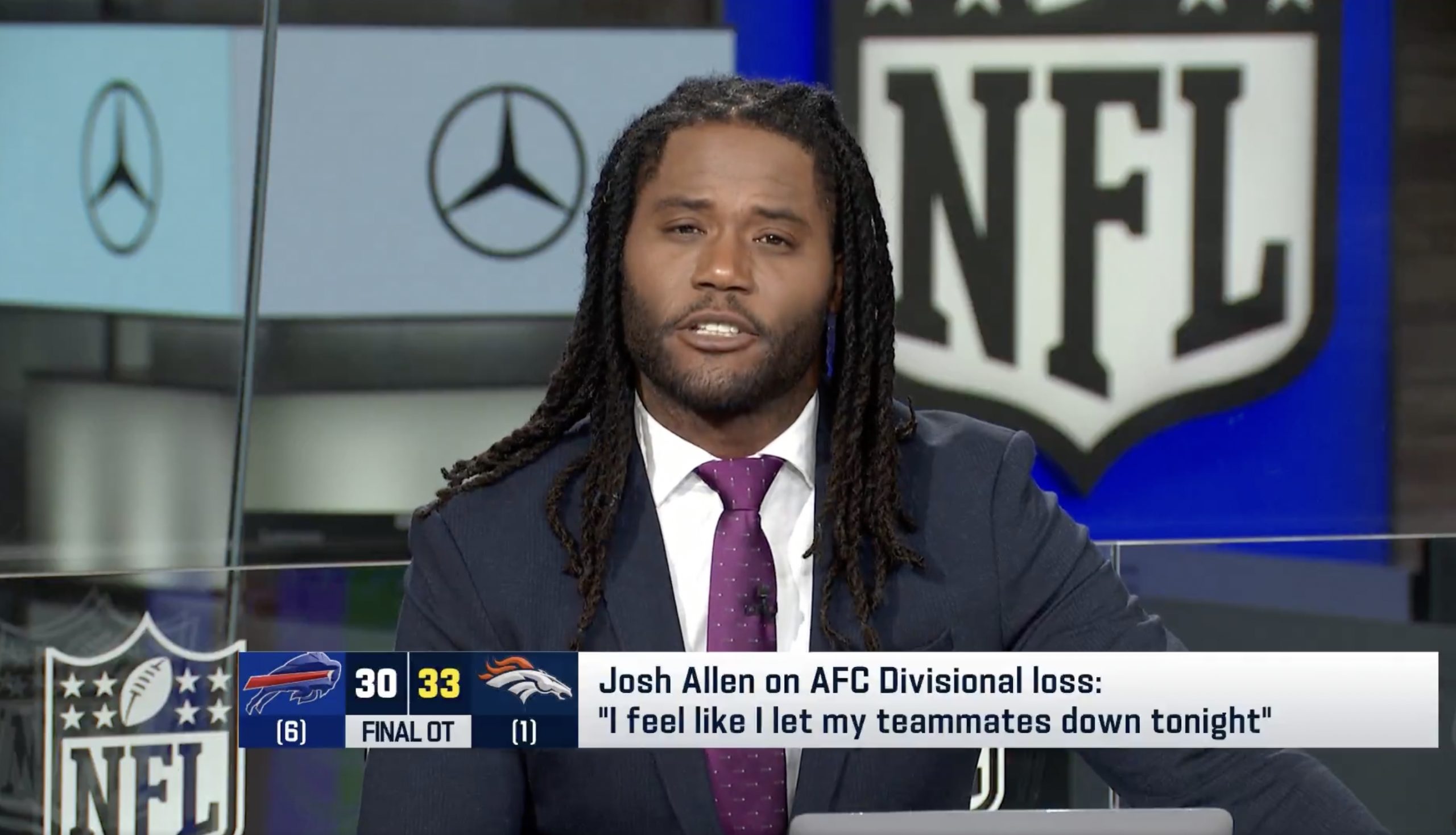 NFL Network’s Michael Robinson sends heartfelt message to Josh Allen