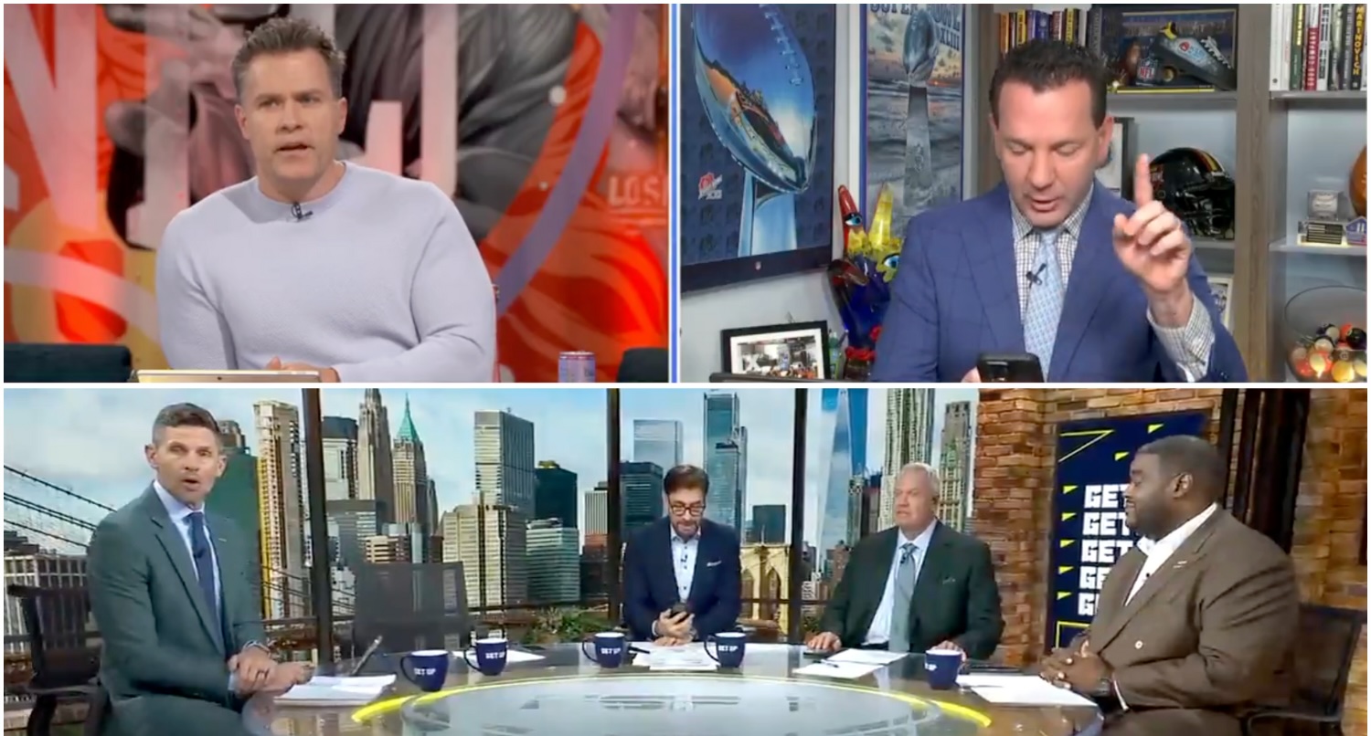 ‘Good Morning Football’ and ‘Get Up’ reacting live to Sean McDermott’s firing made for fascinating TV
