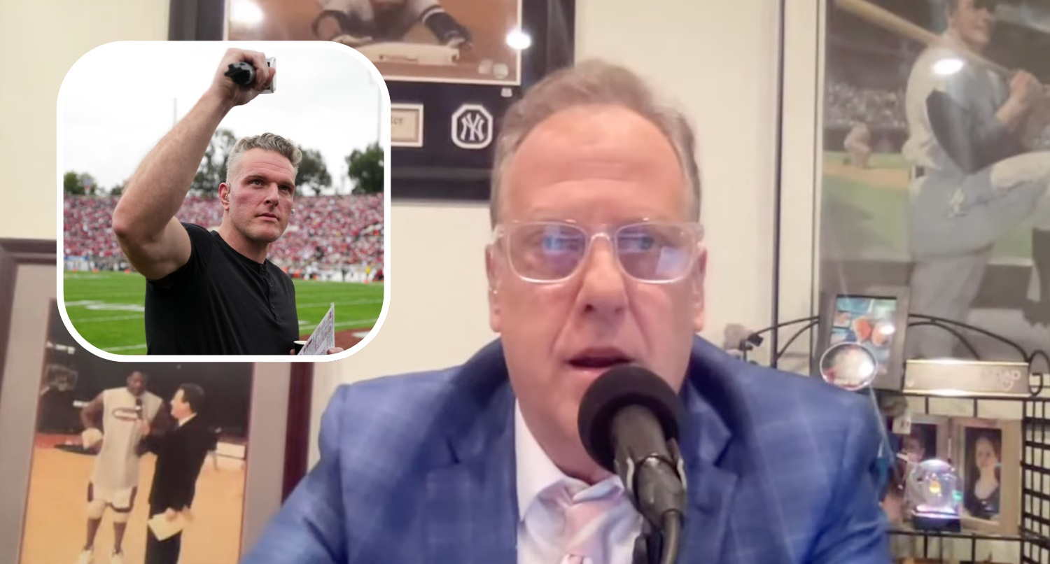 Pat McAfee and Michael Kay