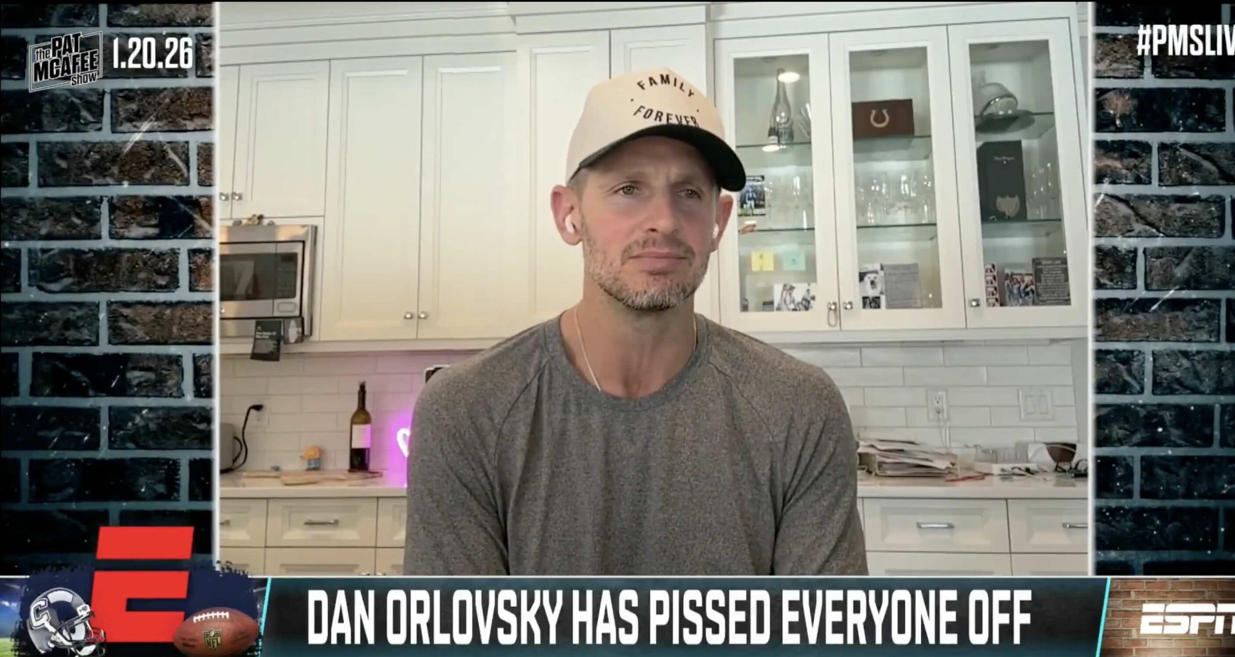 ESPN's Dan Orlovsky appears to have every NFL fanbase mad at him over his takes, Josh Allen love, and strong opinions.
