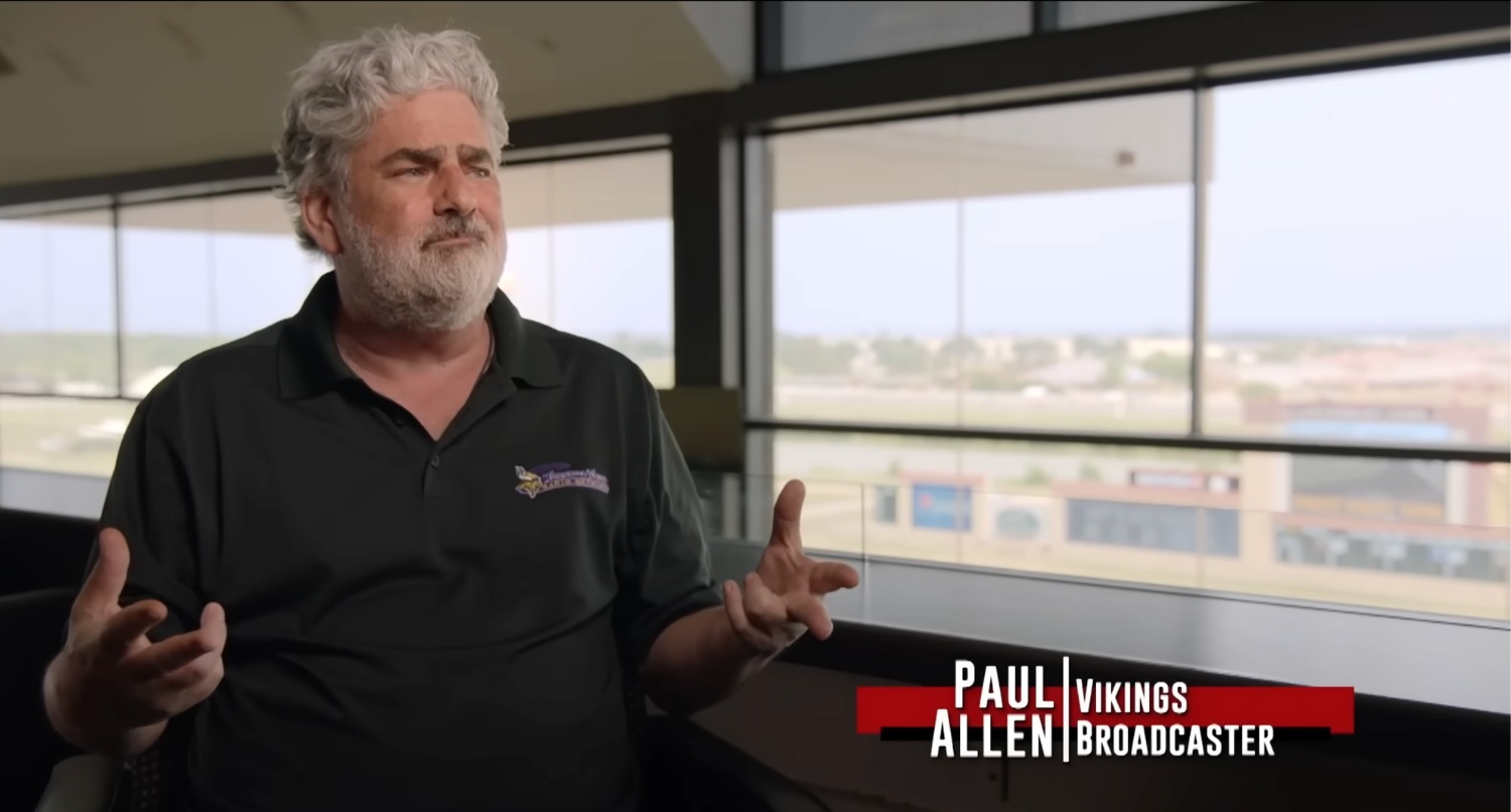 Vikings announcer Paul Allen pushed ‘paid protesters’ conspiracy in Minneapolis