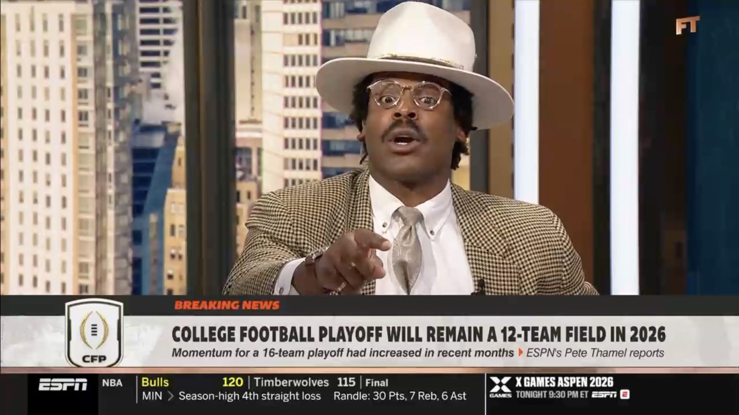 Cam Newton claims ‘Notre Dame hasn’t been relevant in years!’