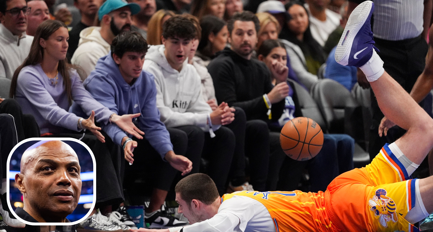 Charles Barkley wastes no time mocking NBA fans during 'Inside the NBA' return