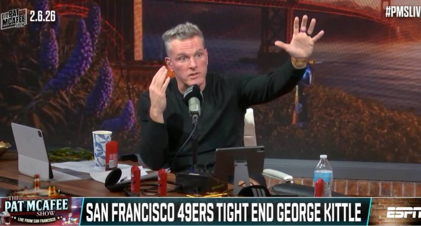 Pat McAfee in San Francisco