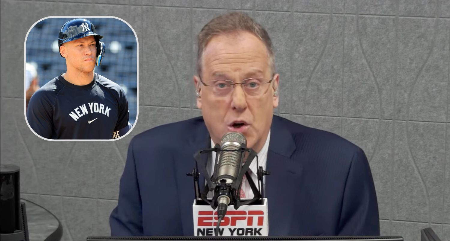 Michael Kay sounds off about comments from New York Yankees star Aaron Judge. Credit: ESPN New York (Michael Kay); Kim Klement Neitzel-Imagn Images (Aaron Judge)